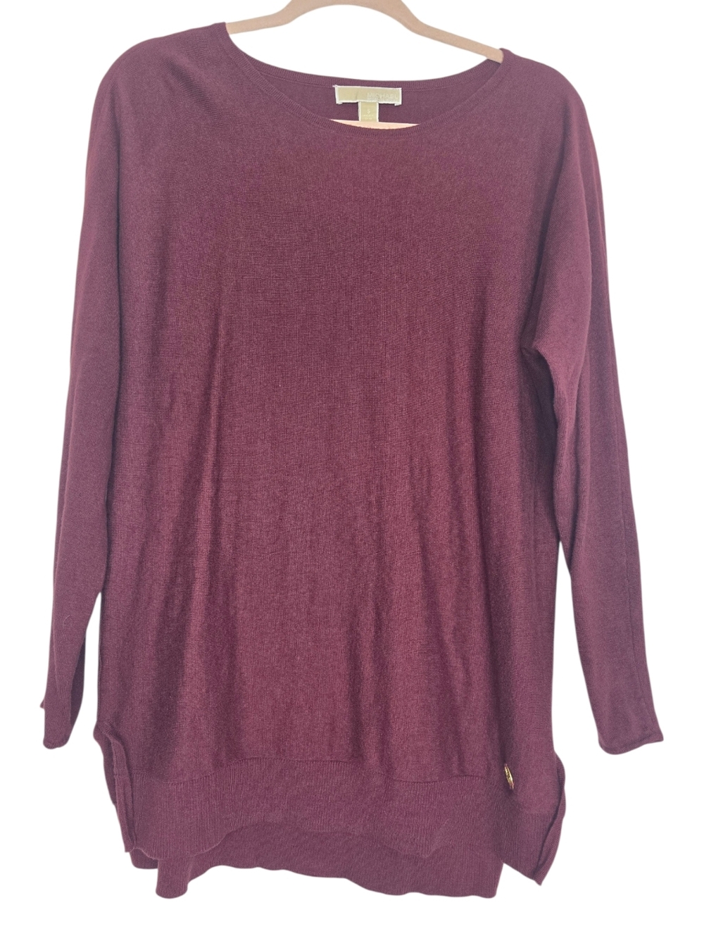 Michael Kors red knit sweater